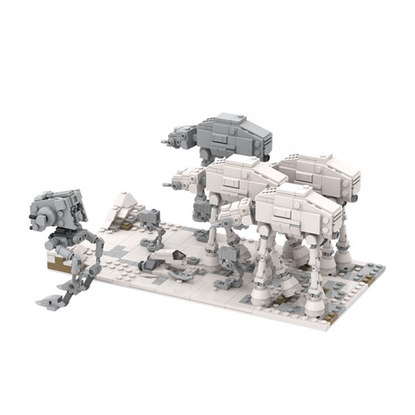 star wars moc 65500 battle of hoth attack by jellco mocbrickland 3321