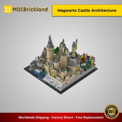 street sight moc 25280 hgwarts castle architecture by momatteo79 mocbrickland 3274