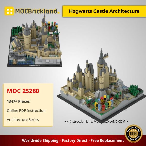 street sight moc 25280 hgwarts castle architecture by momatteo79 mocbrickland 7074