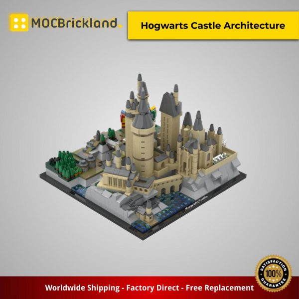 street sight moc 25280 hgwarts castle architecture by momatteo79 mocbrickland 8569