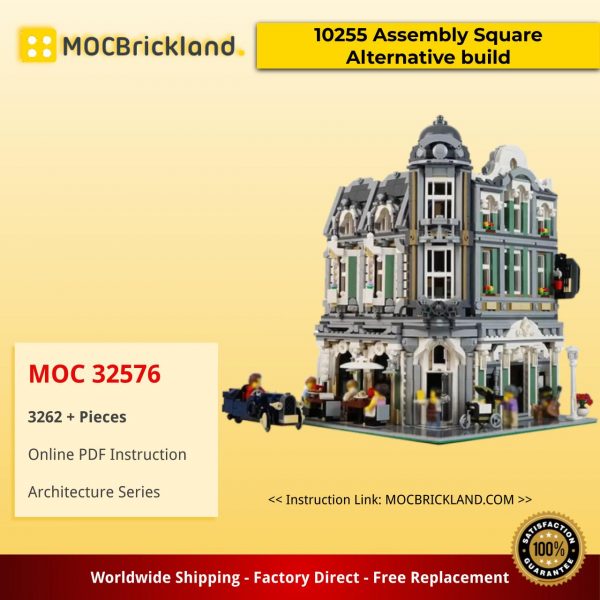 street sight moc 32576 10255 assembly square alternative build by inyongbricks mocbrickland 4942