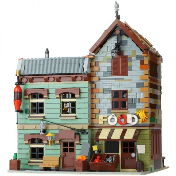 street sight moc 40048 modular bait shop and grocery by versteinert mocbrickland 8183