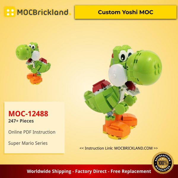 super mario moc 12488 custom yoshi moc by buildbetterbricks mocbrickland 5942