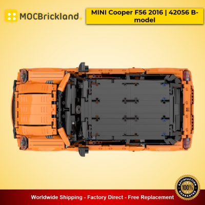 technic moc 36559 mini cooper f56 2016 42056 b model by geyserbricks mocbrickland 4490