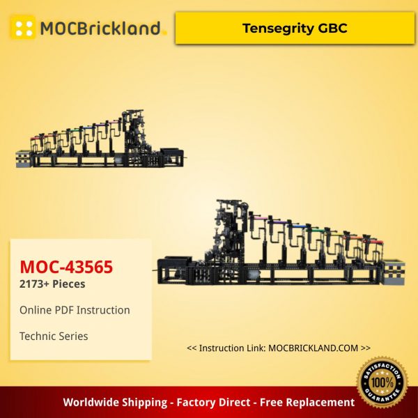 technic moc 43565 tensegrity gbc by brickpolis mocbrickland 7463