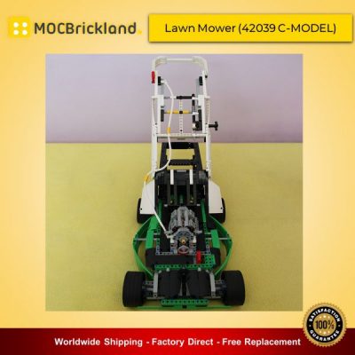 technic moc 4867 lawn mower 42039 c model by pg mocbrickland 5963