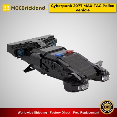 technic moc 50095 cyberpunk 2077 max tac police vehicle from 2013 teaser trailer by ycbricks mocbrickland 3820