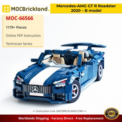 technic moc 66566 mercedes amg gt r roadster 2020 b model by buildme mocbrickland 1969
