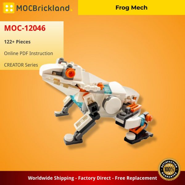 CREATOR MOC 12046 Frog Mech by dvdliu MOCBRICKLAND 2