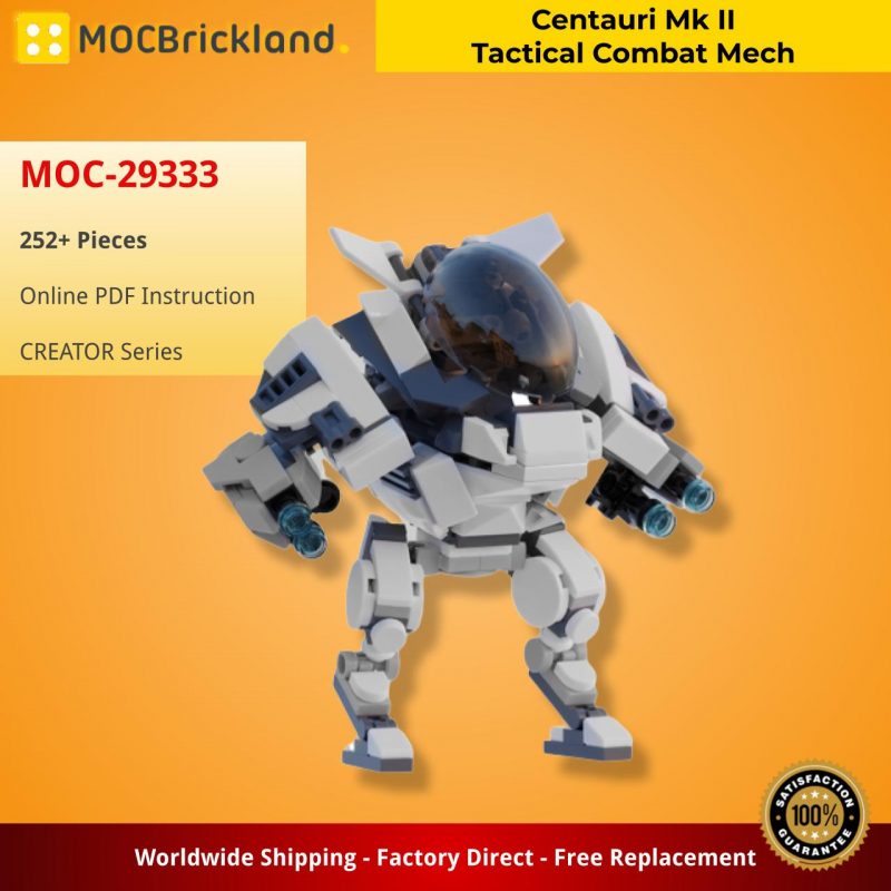 CREATOR MOC 29333 Centauri Mk II Tactical Combat Mech by X nthropie MOCBRICKLAND 2 800x800 1