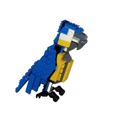 CREATOR MOC 34581 31087 Parrot by Tomik MOCBRICKLAND 1