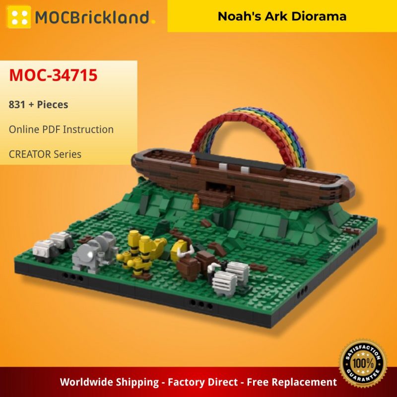 CREATOR MOC 34715 Noahs Ark Diorama by gabizon MOCBRICKLAND 2 800x800 1
