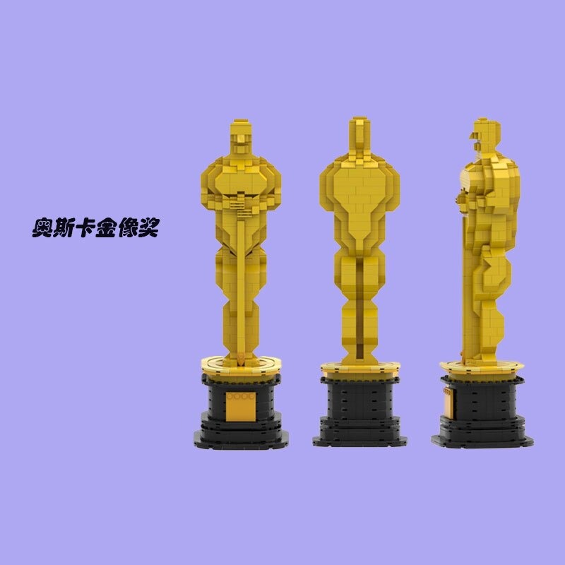 CREATOR MOC 36684 Academy Awards Oscar by BrixLab MOCBRICKLAND 1 1
