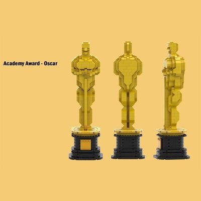 CREATOR MOC 36684 Academy Awards Oscar by BrixLab MOCBRICKLAND 3