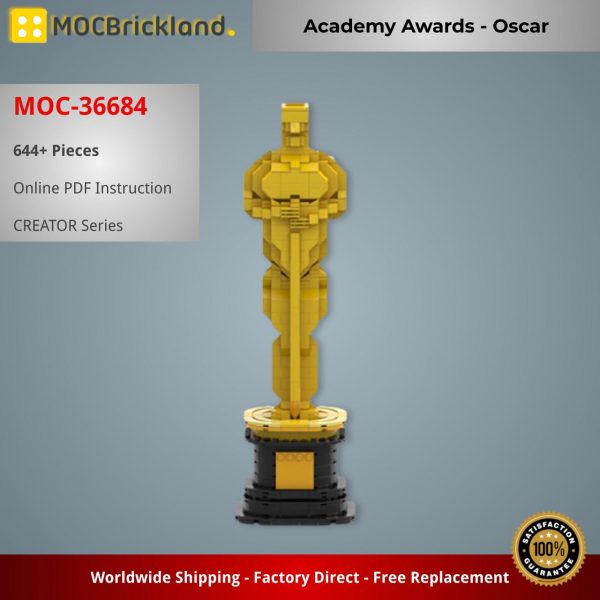 CREATOR MOC 36684 Academy Awards Oscar by BrixLab MOCBRICKLAND 4