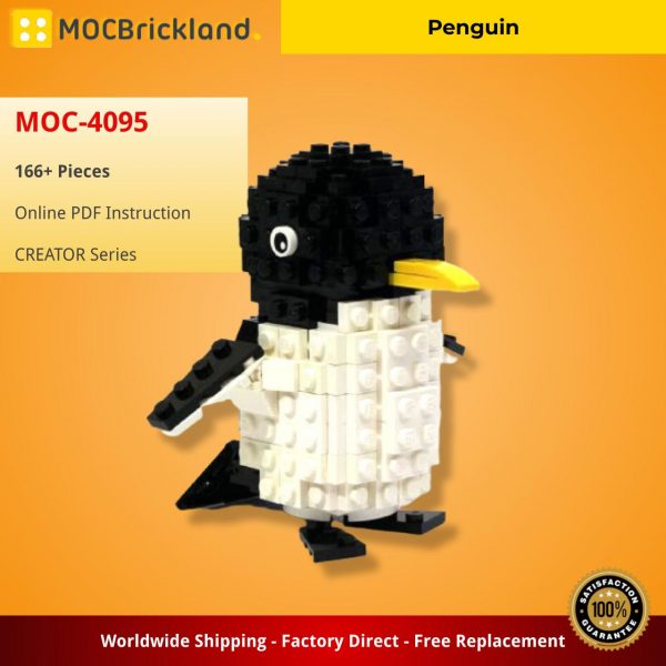 CREATOR MOC 4095 Penguin by JKBrickworks MOCBRICKLAND 3