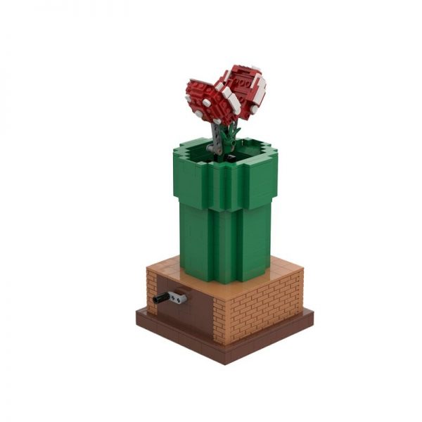 CREATOR MOC 46211 Mario Piranha Plant by franklin bricks MOCBRICKLAND 1