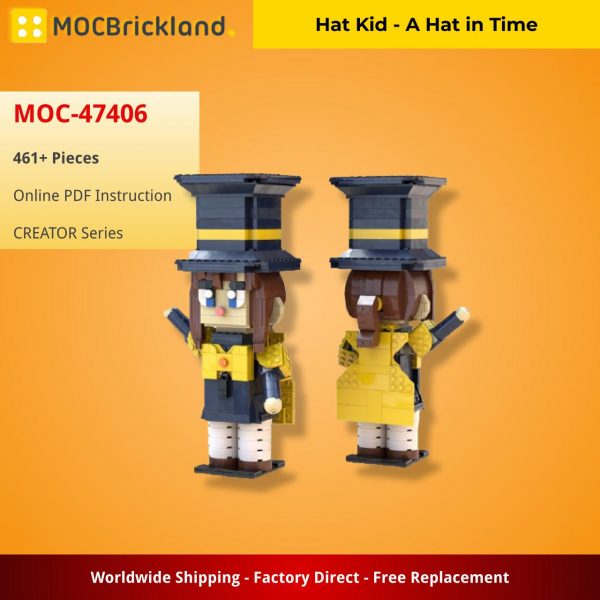 CREATOR MOC 47406 Hat Kid A Hat in Time by BrickHugger171 MOCBRICKLAND 2