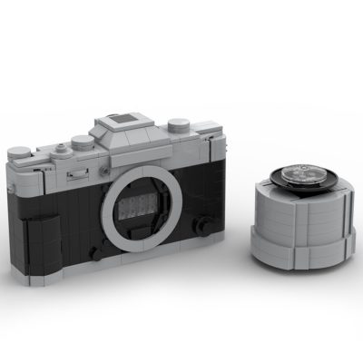 CREATOR MOC 49646 Fujifilm XT 30 Mirrorless Camera with 35mm Lens by YCBricks MOCBRICKLAND 1