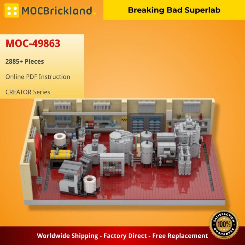 CREATOR MOC 49863 Breaking Bad Superlab by YCBricks MOCBRICKLAND 3 800x800 1