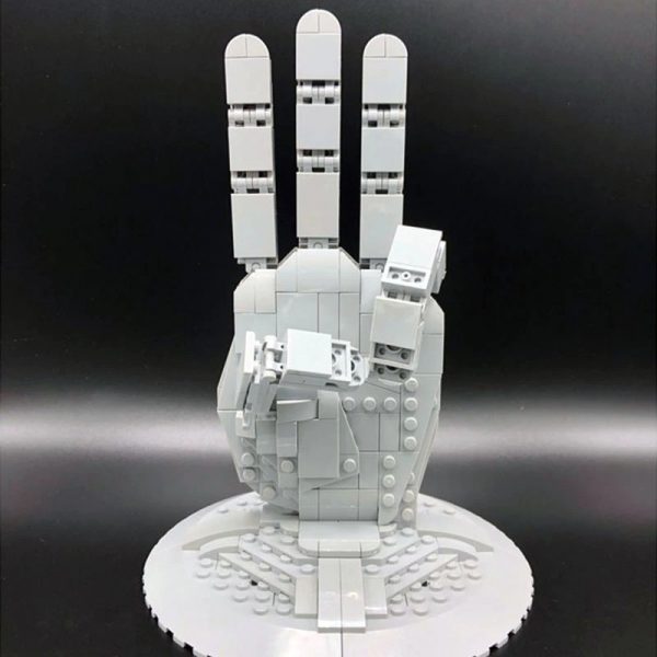CREATOR MOC 50374 Live Size Human Hand by Hackules MOCBRICKLAND 3