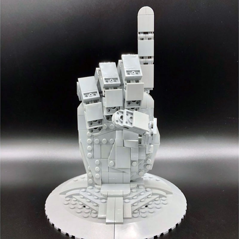 CREATOR MOC 50374 Live Size Human Hand by Hackules MOCBRICKLAND 4 1
