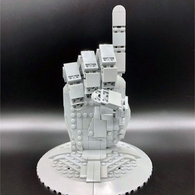 CREATOR MOC 50374 Live Size Human Hand by Hackules MOCBRICKLAND 4