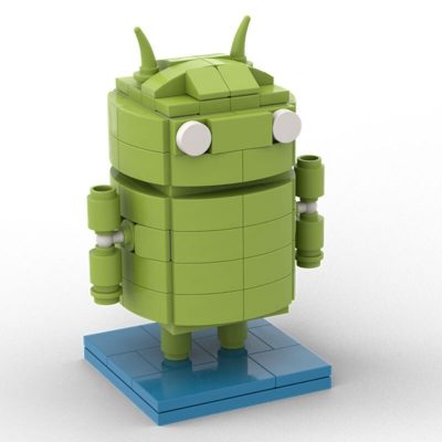CREATOR MOC 50807 Brickheadz Android by LiuWong MOCBRICKLAND 1