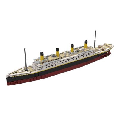 CREATOR MOC 56817 RMS Titanic by bru bri mocs MOCBRICKLAND 3