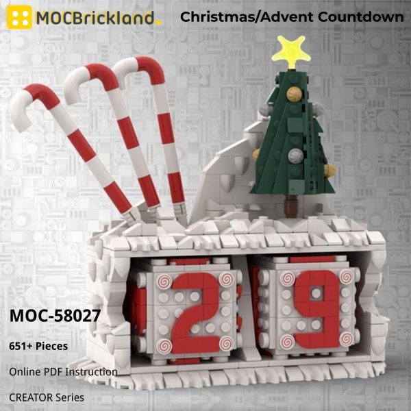 CREATOR MOC 58027 ChristmasAdvent Countdown by Jeffy O MOCBRICKLAND 2