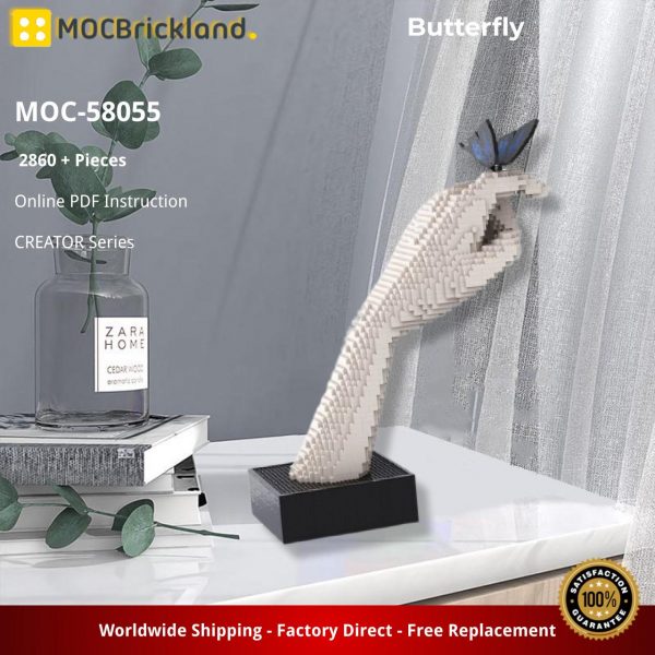 CREATOR MOC 58055 Butterfly by xiaowang MOCBRICKLAND 2