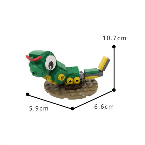 CREATOR MOC 66998 Caterpie by Mith77 MOCBRICKLAND 1