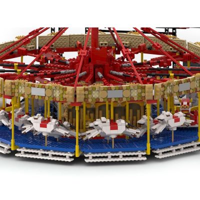 CREATOR MOC 73320 Fairground Carousel by Gdale MOCBRICKLAND 5