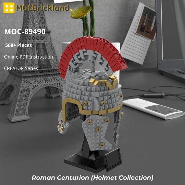 CREATOR MOC 89490 Roman Centurion Helmet Collection MOCBRICKLAND