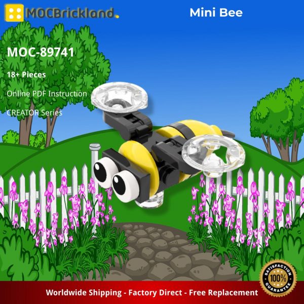 CREATOR MOC 89741 Mini Bee MOCBRICKLAND 2