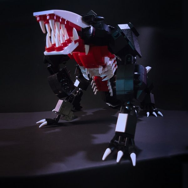 CREATOR MOC 89743 Monster SCP 682 Hard To Destroy Reptile MOCBRICKLAND 2