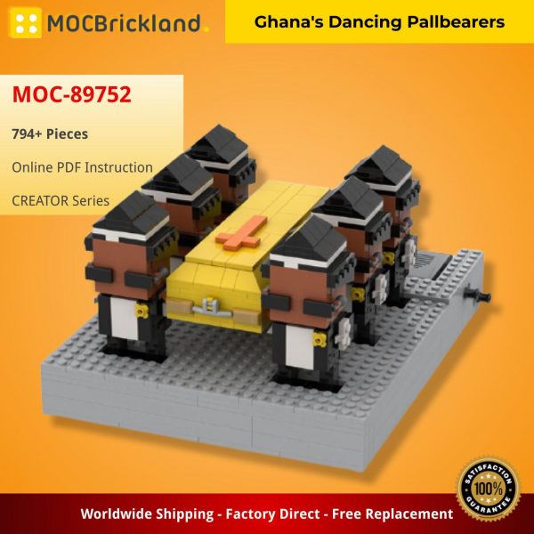 CREATOR MOC 89752 Ghanas Dancing Pallbearers MOCBRICKLAND 2