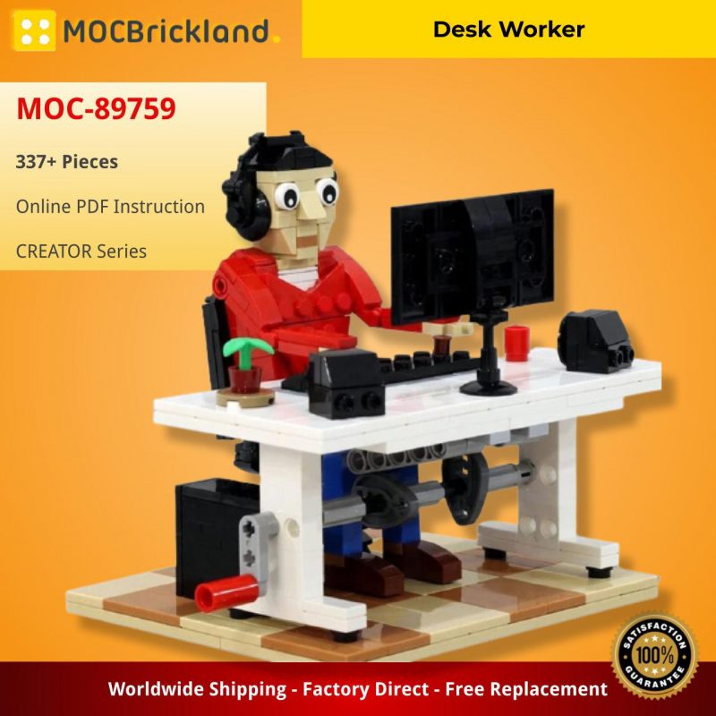CREATOR MOC 89759 Desk Worker MOCBRICKLAND 1 800x800 1
