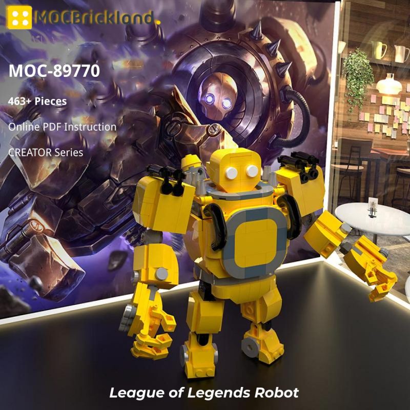 CREATOR MOC 89770 League of Legends Robot MOCBRICKLAND 800x800 1