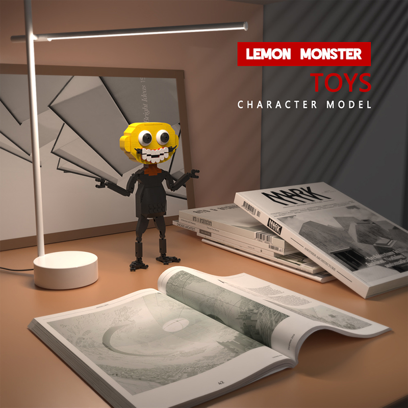 CREATOR MOC 89779 Friday Funk Night Lemon Monster MOCBRICKLAND 1 1
