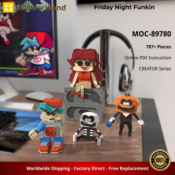 CREATOR MOC 89780 Friday Night Funkin MOCBRICKLAND 2