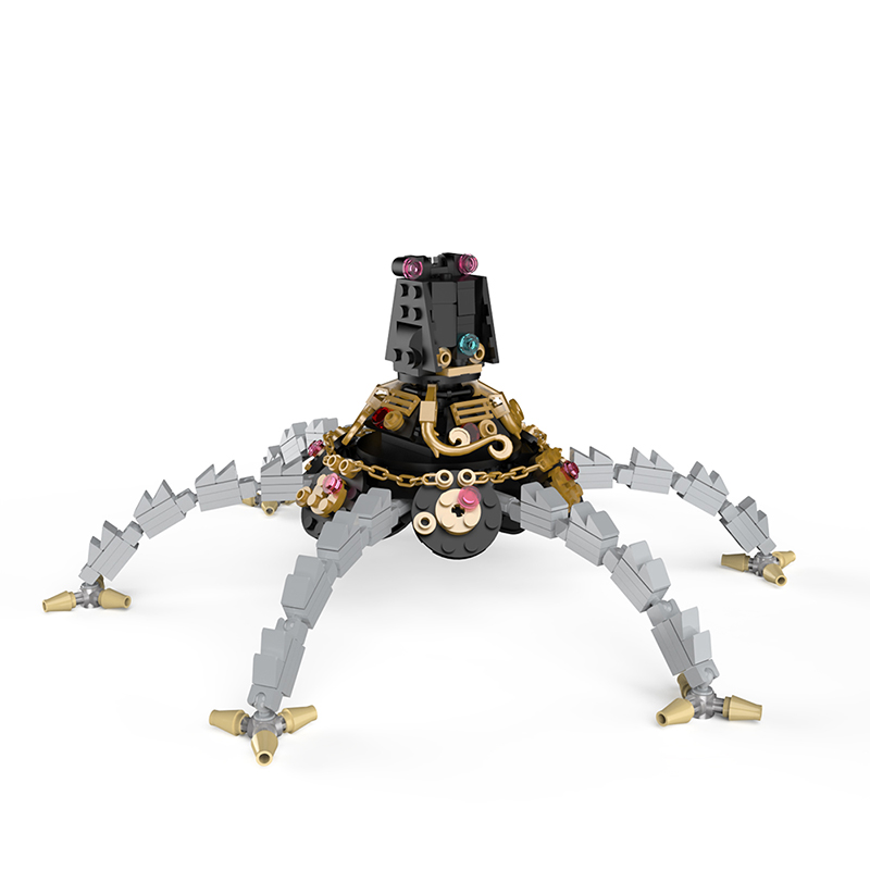 CREATOR MOC 89782 The Legend of Zelda Breath of the Wild Guardian MOCBRICKLAND 2 1