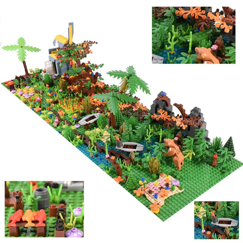 CREATOR MOC 89821 Tropical Rainforest Scene Brick MOCBRICKLAND 2 800x800 1