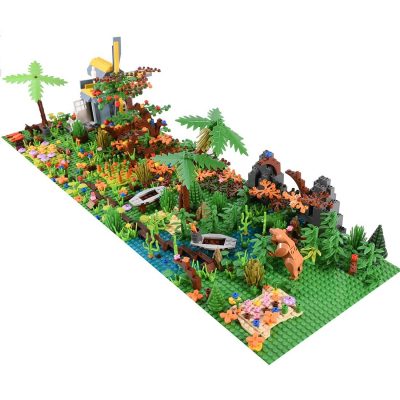 CREATOR MOC 89821 Tropical Rainforest Scene Brick MOCBRICKLAND 3
