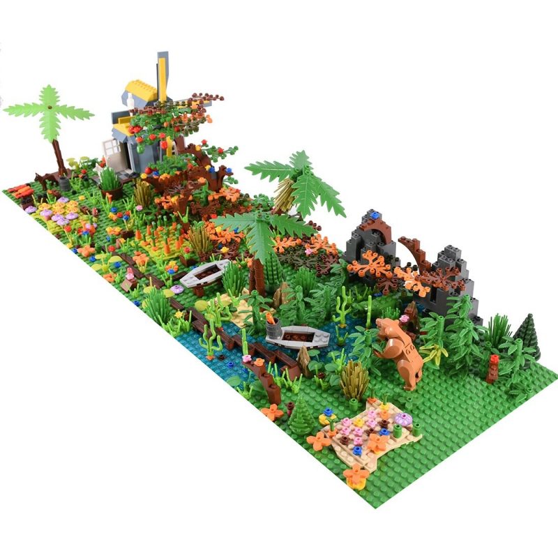 CREATOR MOC 89821 Tropical Rainforest Scene Brick MOCBRICKLAND 3 800x800 1