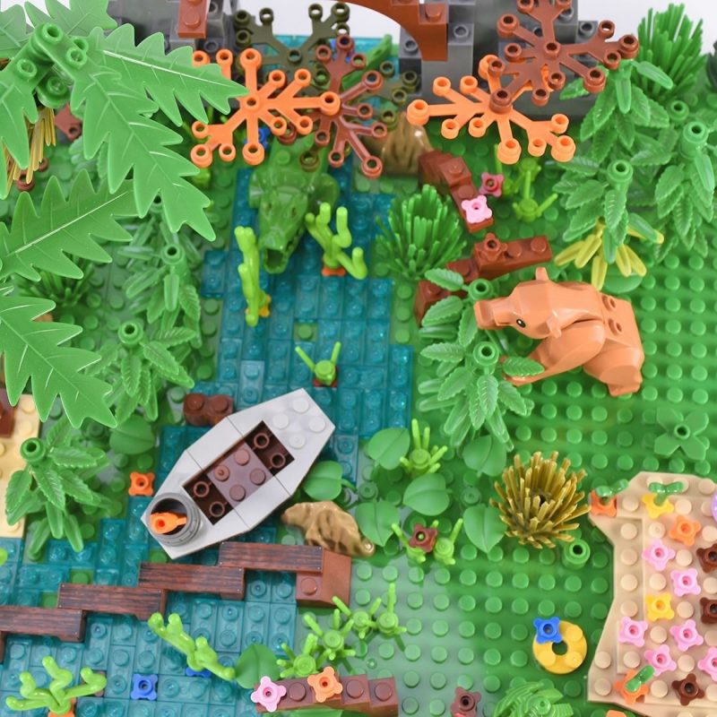 CREATOR MOC 89821 Tropical Rainforest Scene Brick MOCBRICKLAND 6 800x800 1