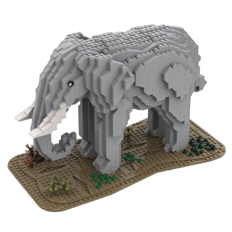 CREATOR MOC 93606 Elephant by Ben Stephenson MOCBRICKLAND 1 800x800 1