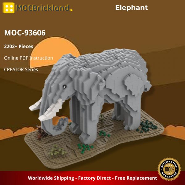 CREATOR MOC 93606 Elephant by Ben Stephenson MOCBRICKLAND 2