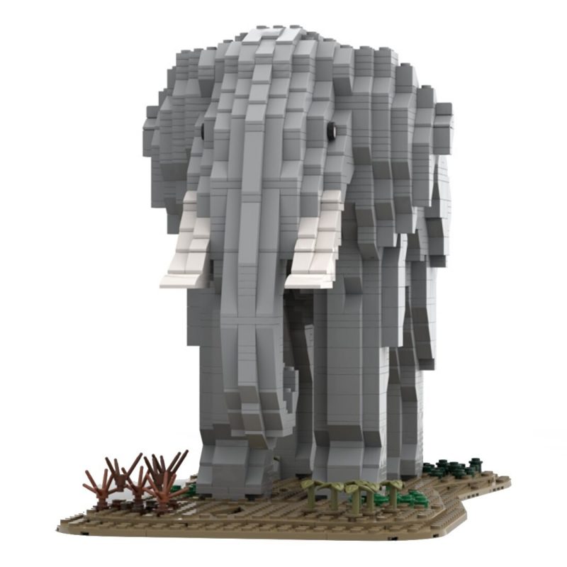 CREATOR MOC 93606 Elephant by Ben Stephenson MOCBRICKLAND 6 800x800 1