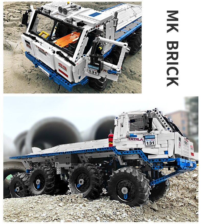 MOULD KING 13144 The Arakawa Tow Off-Road Truck Tatra 813 8x8